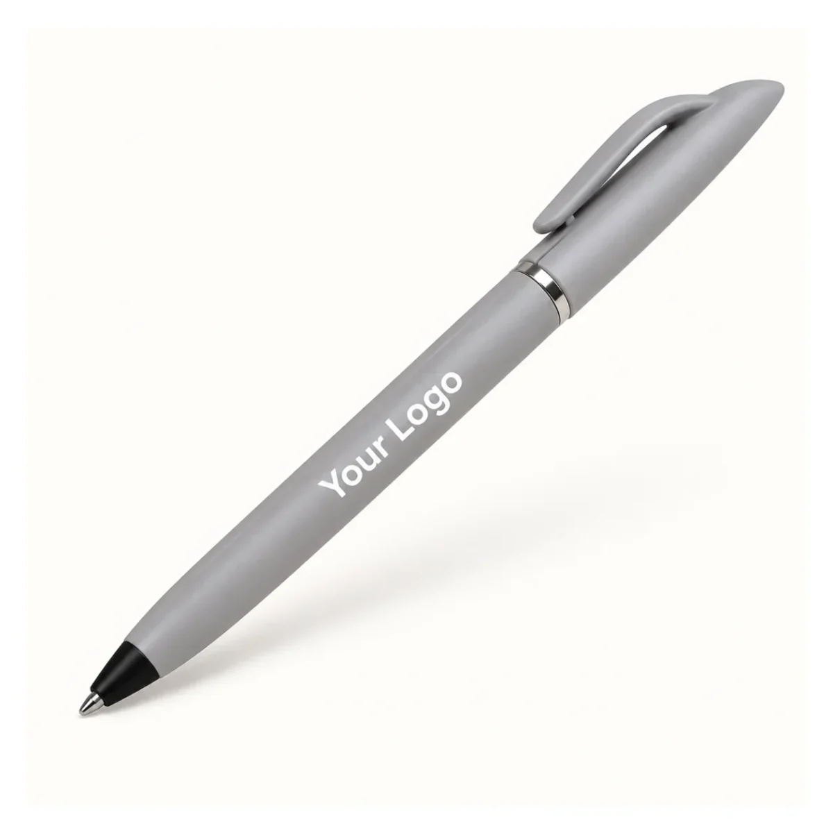 Grey Plastic Ball Pen
